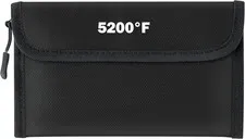 Fireproof Waterproof Document Bag - 5200°F Water Resistant Fire Proof Money Bag