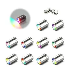 10 Pack Small Spotlight Battery Operated LED Lights, Multi-Color Changing