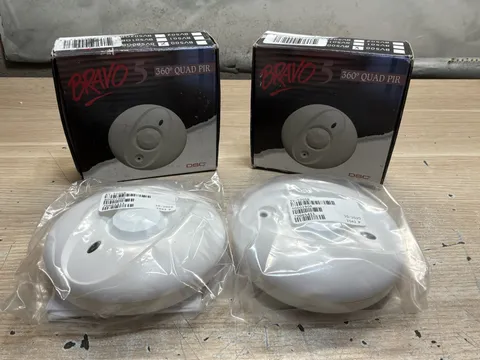 2 DSC BV-500GB  Bravo 5 360 Ceiling-Mount PIR Motion Detector/JUA3850