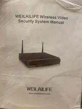 WEILAILIFE Wireless 10CH NVR 8-Cam IP System 4TB AI Human Night Vision H.265