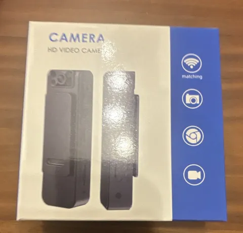 1080p HD Video Camera Indoor Wi-Fi Wireless IP Surveillance Cam Black Motion