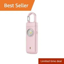 ANKOSHUN Personal Alarm Dark Pink 130dB