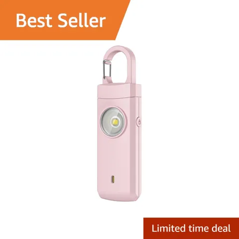 ANKOSHUN Personal Alarm Dark Pink 130dB