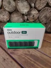 Blink Outdoor 2K+ Wireless Smart Security 5 Camera System with Sync Module Core