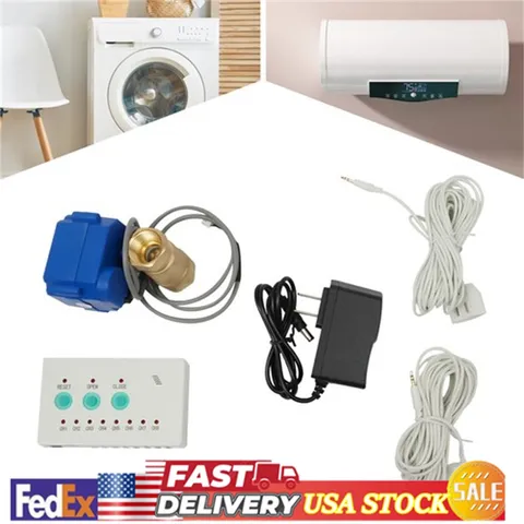 Automatic Water Leak Detector w/ Sensors & Stut-off Valve Water Leak Detecting