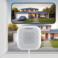 Outinput Window Camera 2K 3MP WiFi Security Camera for Home Security AI Color