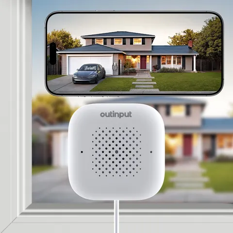 Outinput Window Camera 2K 3MP WiFi Security Camera for Home Security AI Color
