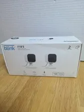 Blink Mini 2-Pack Indoor HD Security Cameras, Wi-Fi, Alexa, Motion Detection RD4