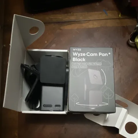 WYZE Cam Pan v3 Black Indoor/Outdoor 1080P 360° Pan/Tilt/Zoom Wi-Fi Smart Home 