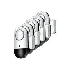 120 DB Loud Door and Window Open Alarm Sensor 5 Pack for Kids, Dementia Patie...