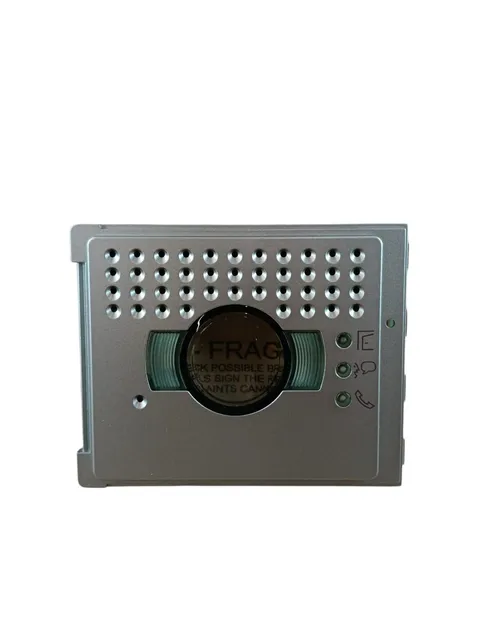Bticino 351205 Front Audio Video Vandal
