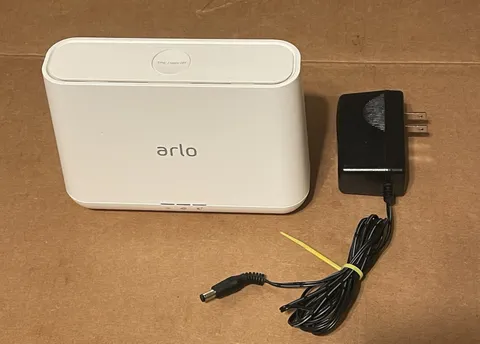 NETGEAR ARLO PRO VMB4000 WIRELESS SECURITY CAMERA BASE W/AC ADAPTER