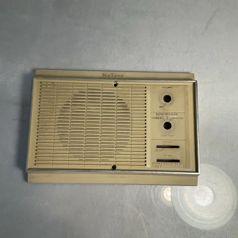 Nutone N2570-B Intercom Faceplate Only