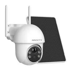 ANRAN Outdoor Solar Security Camera 3MP Wifi Wireless CCTV 360° PTZ Smart Home