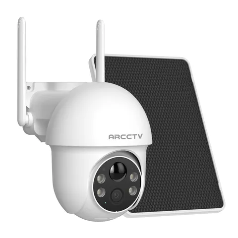 ANRAN Outdoor Solar Security Camera 3MP Wifi Wireless CCTV 360° PTZ Smart Home