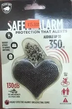 Heart Safety Alarm Keychain