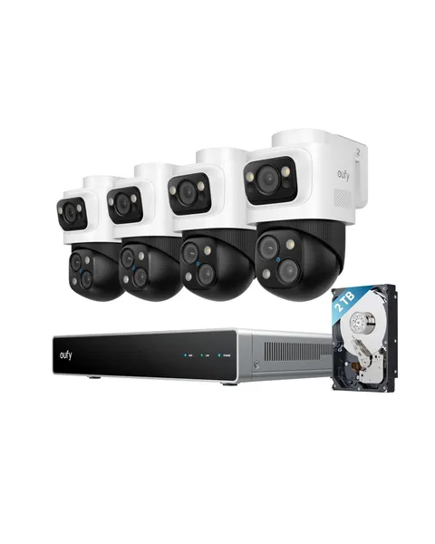 eufy Security 4K NVR System S4 Max, 460*355*220mm, white + black + silver