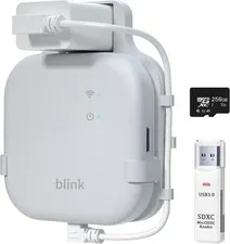 256GB Micro SD Card & Outlet Wall Mount for Blink Sync Module XR with Short C...