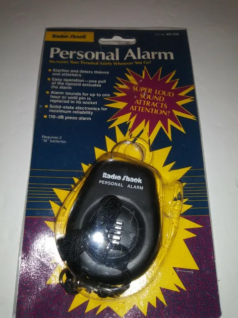 Radio Shack Personal Alarm Carry On You. Loud. 
