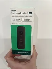 Blink Video Doorbell – Head-to-toe HD view New Sealed - White