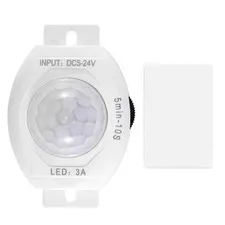 PIR Infrared Motion Sensor Detector DC5-24V Auto on Off Timer  Home LED9364