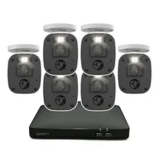 Swann 8Ch 2K DVR Security System kit with 6 x 2K bullet cameras