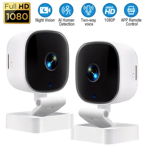 360° Camara De Seguridad WIFI HD 1080P Inalambrica Para Casa Interior Con Audio