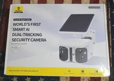 Baseus Security X1 Pro 3K Dual-Tracking Solar Wi-Fi Outdoor Cam Alexa/Google