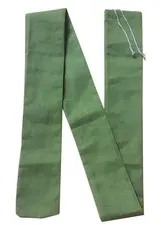Secfanya 2 Pcs Long Canvas Sandbags Thickened Reusable - 7 Feet Flood Barrier