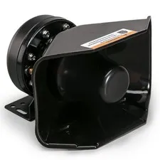 BooYu 200W High-Performance PA Siren Horn Speaker [180 Degree Design] [8...