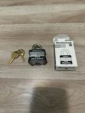 Master Lock 3KA COMMERCIAL (2 Keys ) Padlock Lockout 3/4" Shackle Ht NEW