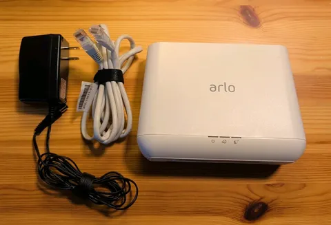 NetGear Arlo Pro Security Base Station VMB4000 with Power Supply (No Cameras)
