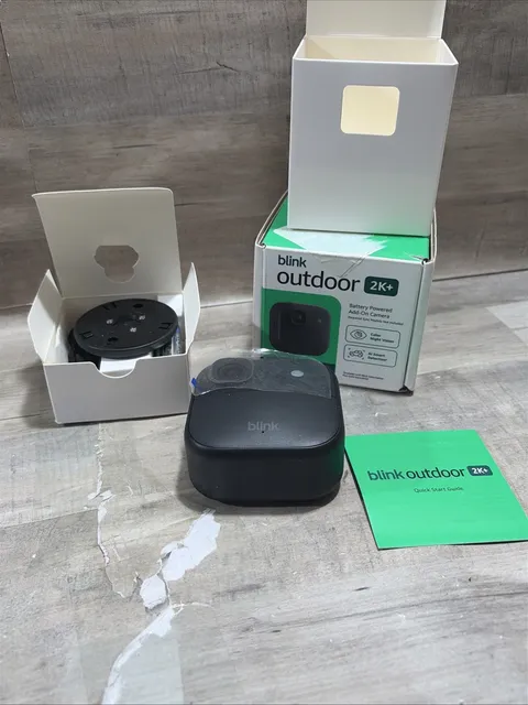 Blink - Outdoor 2K+ Wireless Smart Security Cam, 2K video