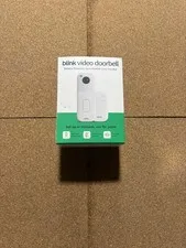 NEW & SEALED Blink Video Doorbell HD View, White - Ring Doorbell Alternative