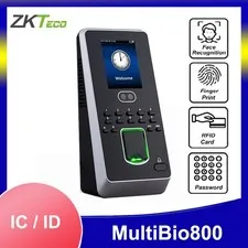 ZKTeco TCP/IP ID/C/ADMS Multibio800 Face Time Attendance & Access Control