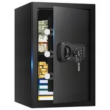 3.4 Cub Large Fireproof Safe for Home, Security Home Safes Water and Fireproo...