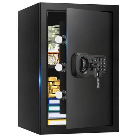 3.4 Cub Large Fireproof Safe for Home, Security Home Safes Water and Fireproo...
