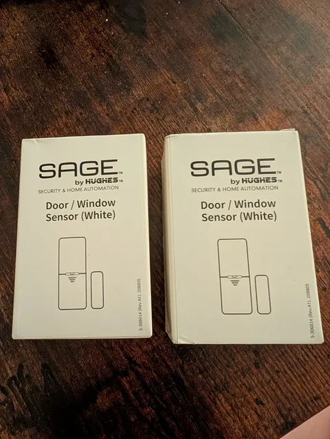 Sage by Hughes SAGE MCT‑340‑E Door/Window Sensor – White – New in Box