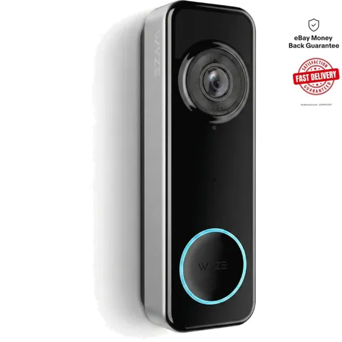 Battery Video Doorbell 1536p HD+ with Color Night Vision - Smart Home Essential