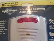 Wireless Security Driveway Alert System 400ft Range Bunker Hill Brand NEW Sealed