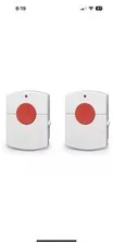 Lot Of 2 X-10 Big Red Security Emergency Panic Button 2-Pack (Model KR15A)