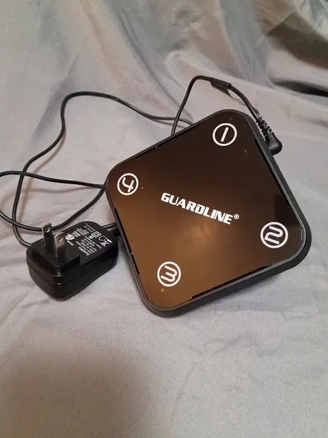 Guardline Driveway Wireless Alarm Receiver Only - Note: No Sensor Black