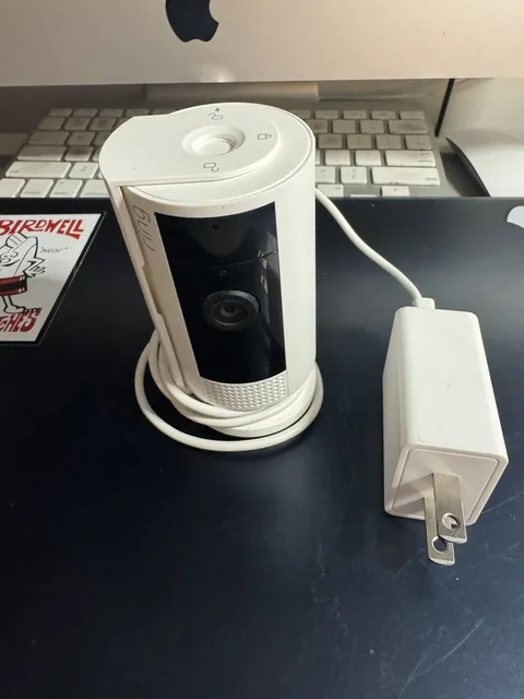 Ring Indoor Cam 2nd Gen Plug-In 1080p HD WiFi Security Camera White Ships Free
