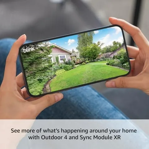 BLACK - BLINK OUTDOOR 4 XR – TWO-YEAR BATTERY WIRELESS CAMERA WITH 4X SECURITY