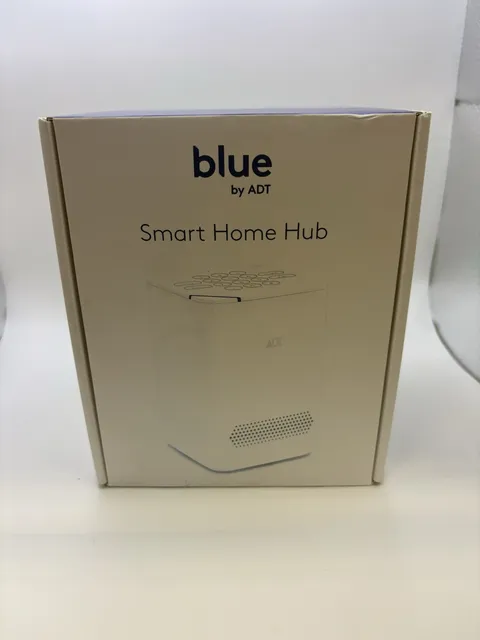 Blue by ADT Smart Home Hub Model S40LR1-01 - White SEALED