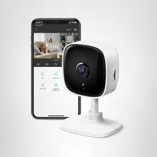 TP-Link Tapo C100 Indoor Security Camera Baby Monitor Night Vision 1080P White
