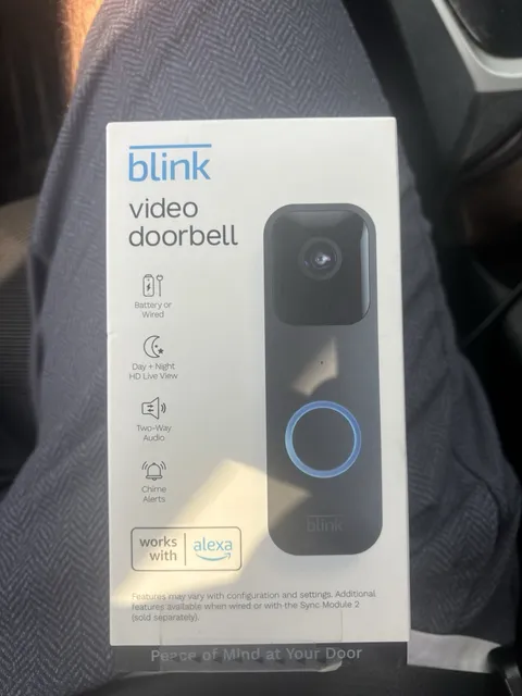 Blink Video Doorbell – Brand New in Box – Wired or Wireless