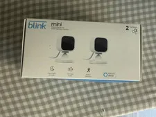 Blink Mini Indoor Plug-In HD Smart Security Camera - Pack of 2