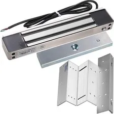 UHPPOTE 600LBS Electric Magnetic Door Lock ZL Bracket Waterproof IP68 YM-280W-S