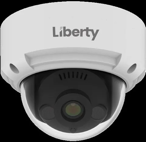 Liberty ADV AI 5MP IP  2.8mm, WDR, 100’ IR, PoE Outdoor Dome Camera-# L3A-IP5DS